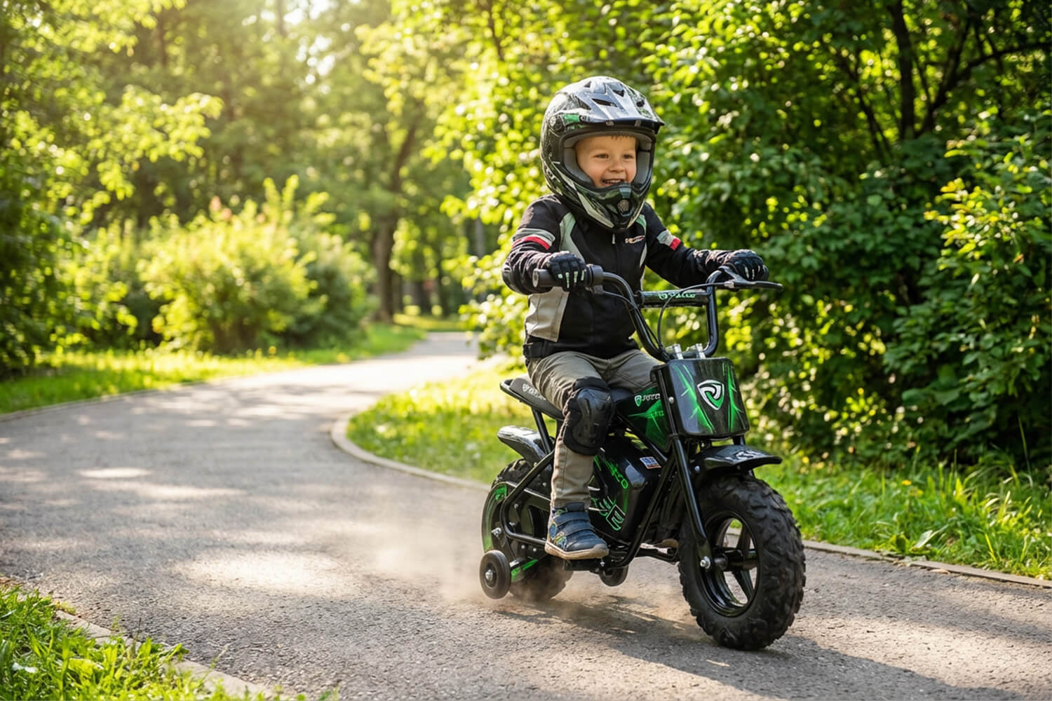 Eco Flee 300W 24V Elektrisch Mini Crosser Voor Kinderen